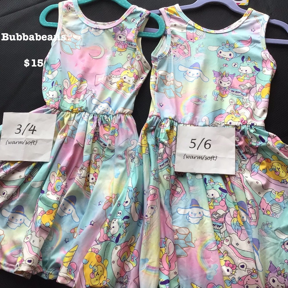 HK Character Print Tank, super soft, pockets, two sizes